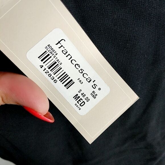 Francesca's Dina Be BLAIRSTONE EMBELLISHED DRESS - Picture 5 of 6